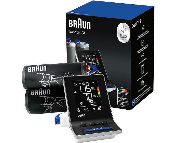 тискомір монітор артеріального тиску Braun ExactFit 3