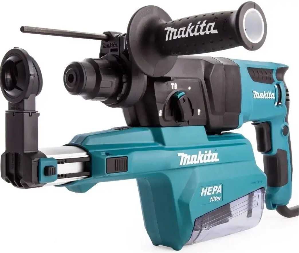 Перфоратор сетевой с системой пылеудаления Makita HR2650J из Німеччині