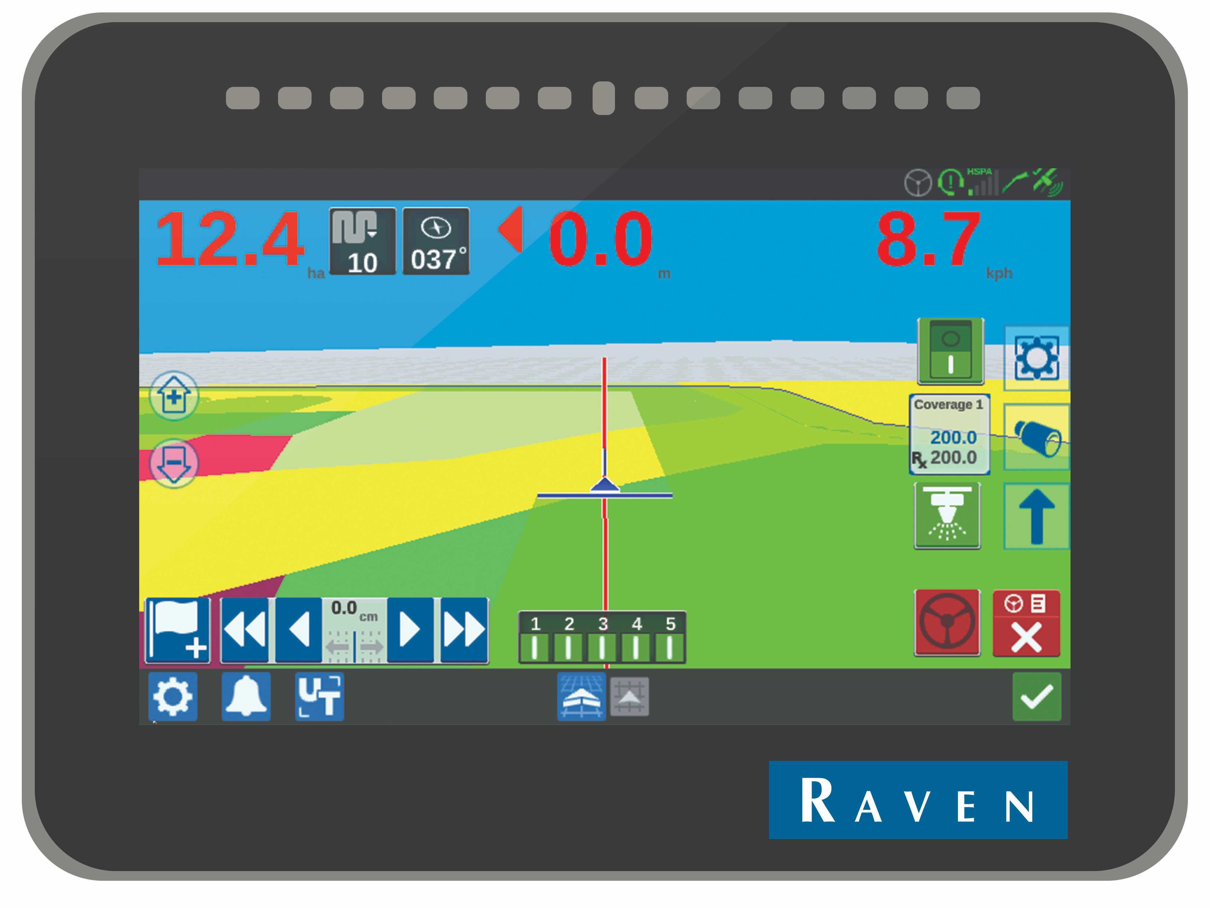 Nawigacja Rolnicza Raven CR7 uniwersalna