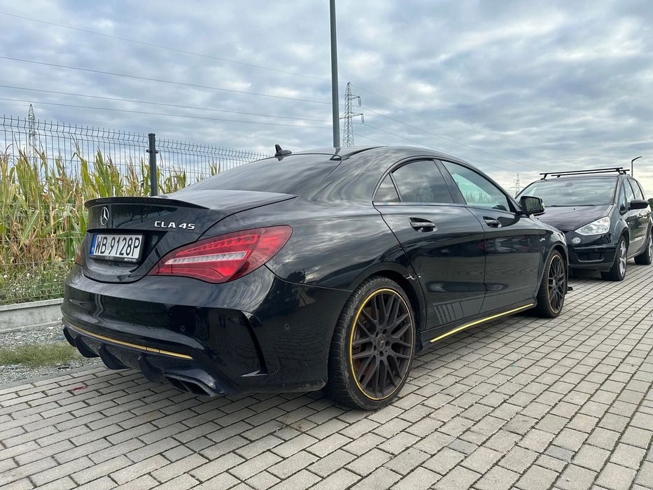 Mercedes-Benz CLA CLA AMG, Salon PL, FV23%, Yellow Night Edition