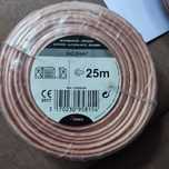 Kabel głośnikowy 2 x 2 Red x 2,5 mm2 25 m
