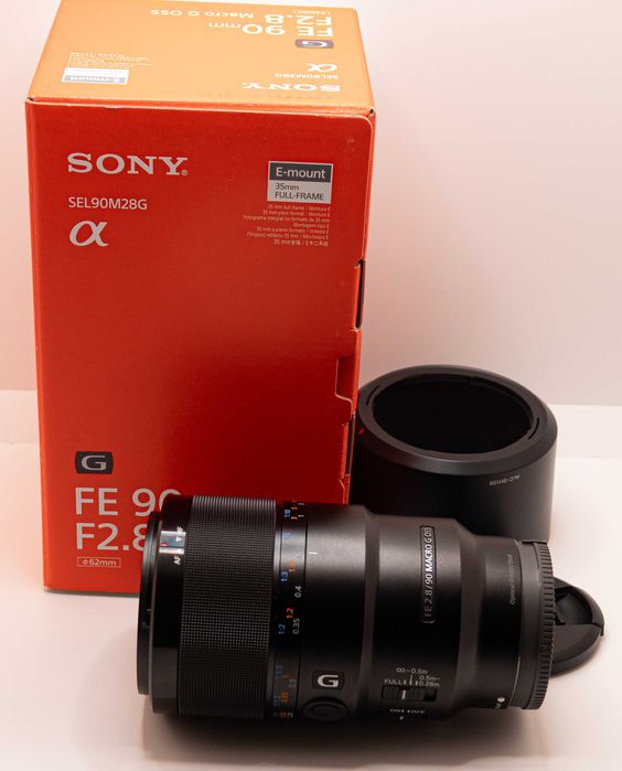 Objetiva lente Sony 90mm Macro