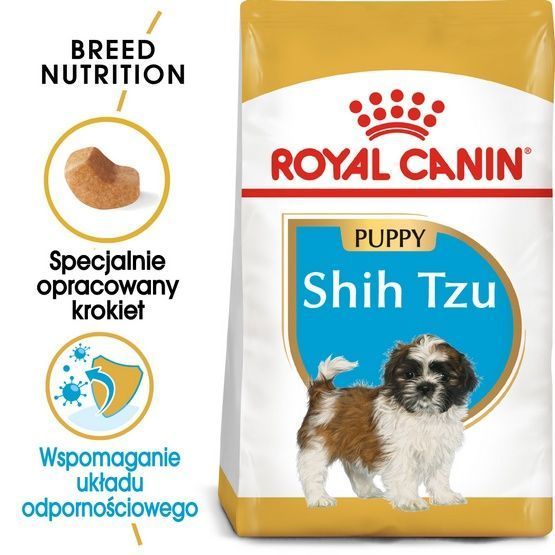 Karma sucha z witaminami dla szczeniąt rasy Shih Tzu Royal Canin 0,5kg