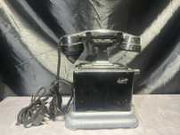 Zabytkowy Telefon na Korbkę LM Ericsson – Sygnowany Oryginał z Epoki