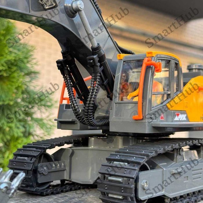Экскаватор на пульте "Rudex Excavator" Бульдозер на радиоуправлении