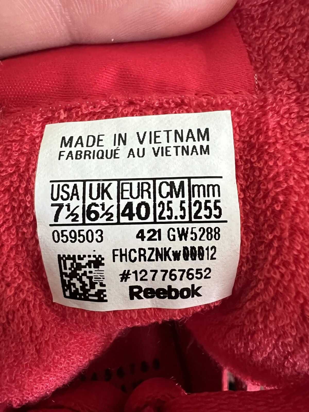Кроссовки Reebok x Maison Margiela Classic Tabi High Red ОРИГІНАЛ