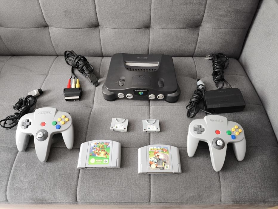 Nintendo 64 jak nowa stan kolekcjonerski mario