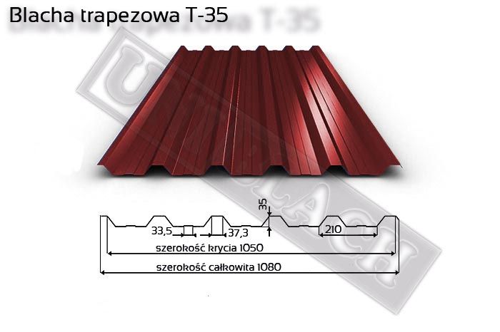 Blacha Blachodachówka Trapezowa Modułowa Trapez Producent Dost. Gratis