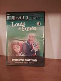 Zawieszeni na drzewie- Louis de Funes - DVD- UNIKAT- Nowe w foli