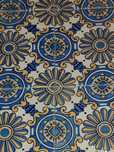 Lote de Antigos Azulejos da Antiga Fábrica Carvalhinho Pintura Manual