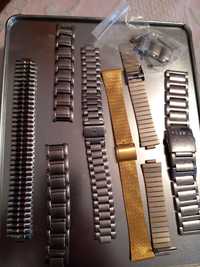 Braceletes de relógio usadas