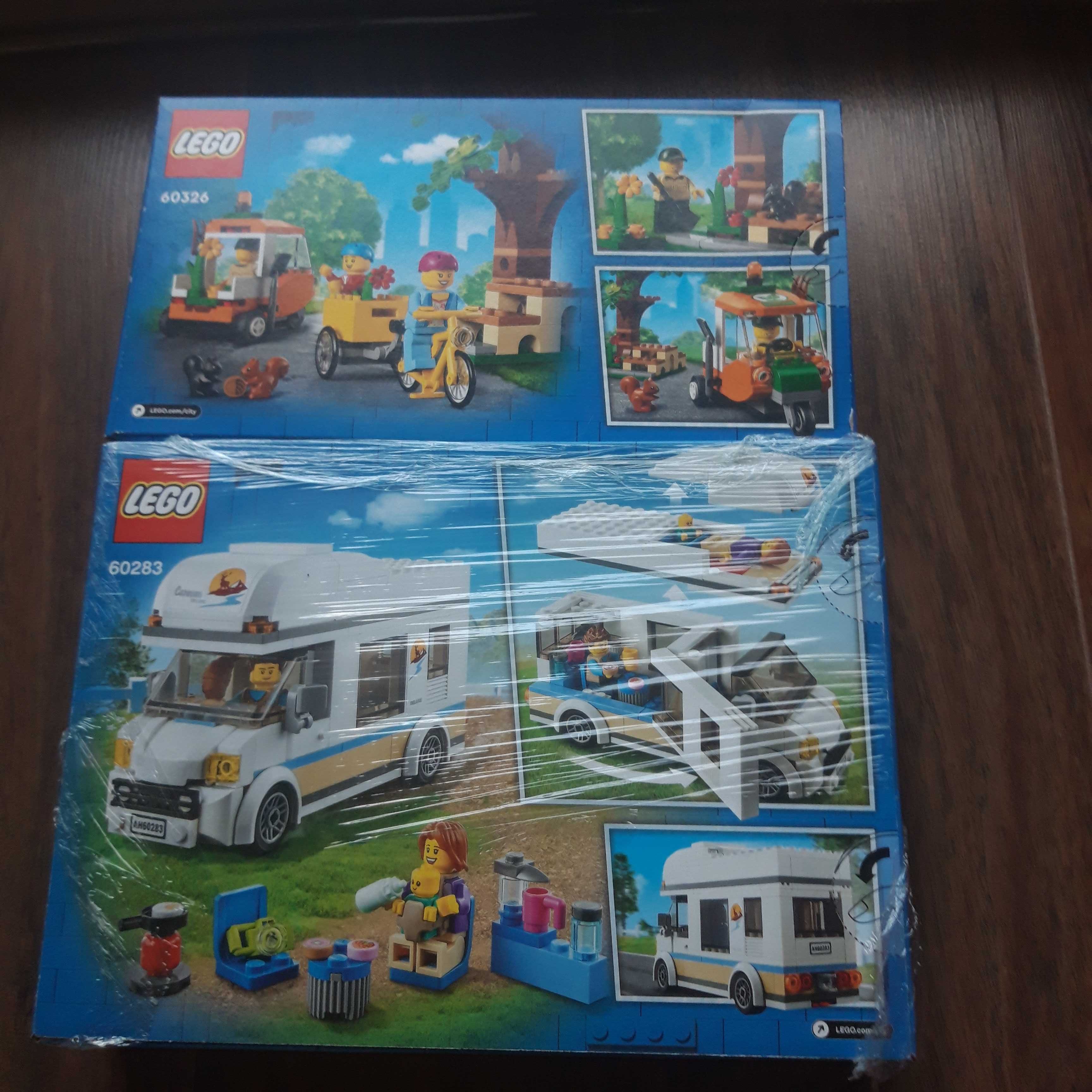 LEGO® 60283 City - Wakacyjny kamper+LEGO® 60326 City - Piknik w parku