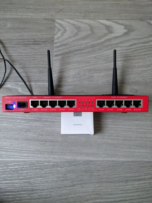Маршрутизатор роутер Mikrotik RB2011UAS-2HnD