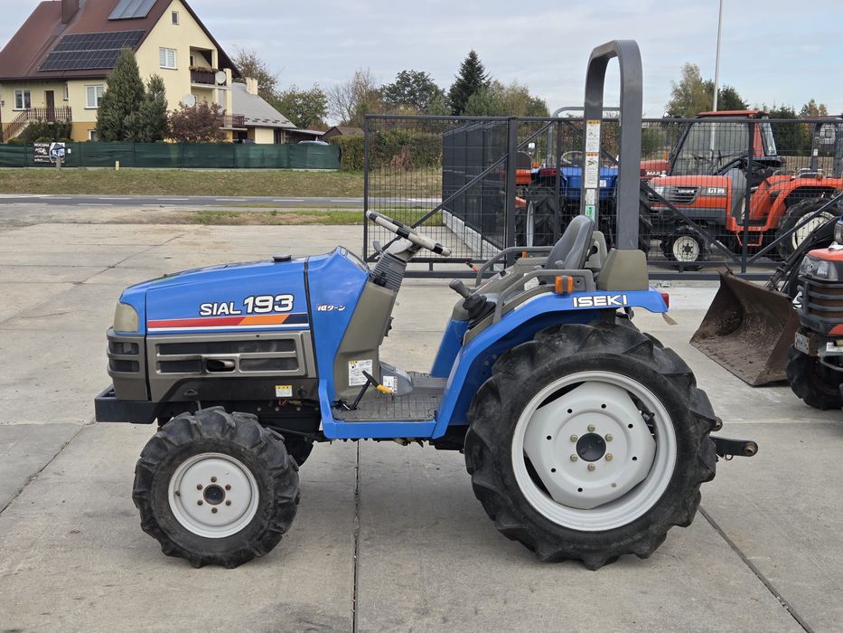 Traktorek japoński Iseki Sial 193 wspomaganie 19km 4x4