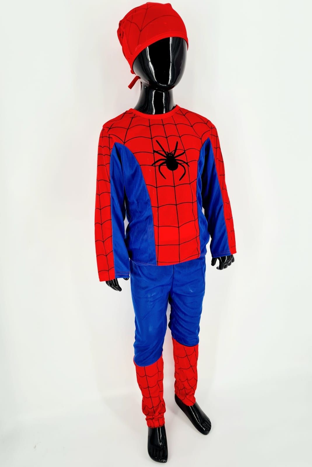 Nowy strój Spider-Man dla dzieci 3-częściowy rozm S
