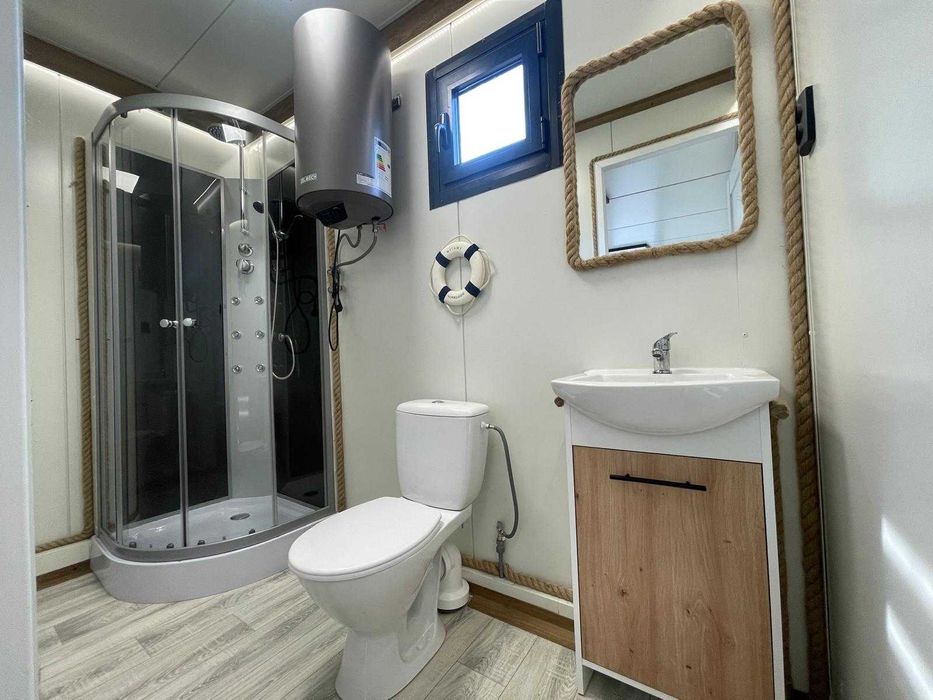 Domek modułowy letniskowy całoroczny. Dostępny od ręki