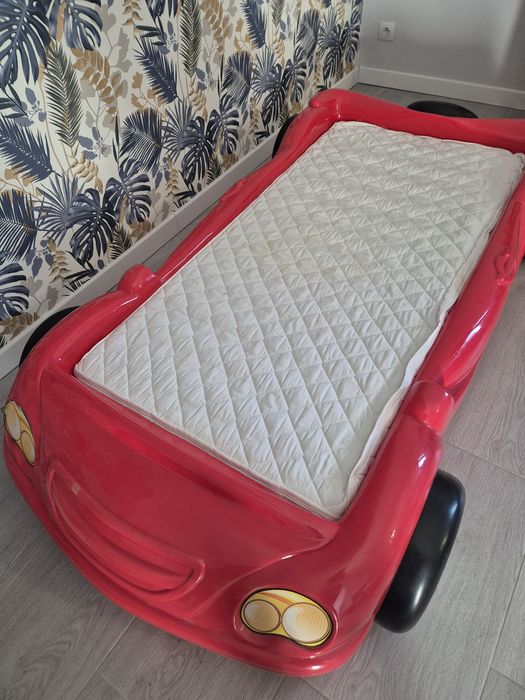 Łóżko dzieciece auto samochód wyścigówka