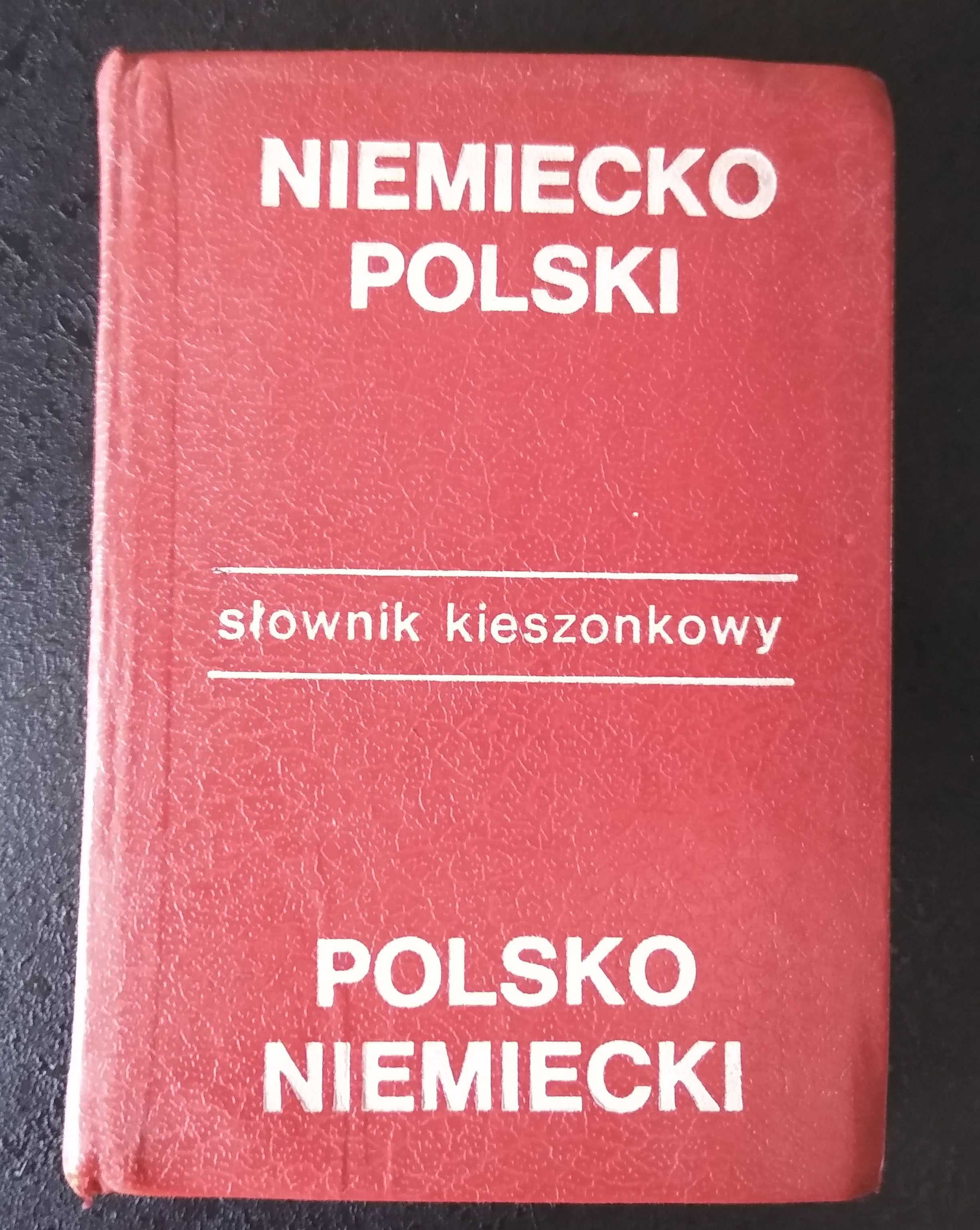 kieszonkowy słownik polsko niemiecki niemiecko polski