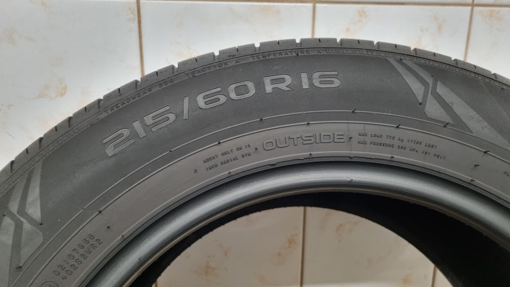 2 opony letnie 215/60 R16 99V XL Nokian Tyres Wetproof