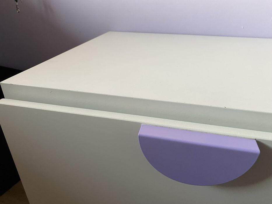 Lawka kufer szuflada biurko na zabawki ikea smastad begripa