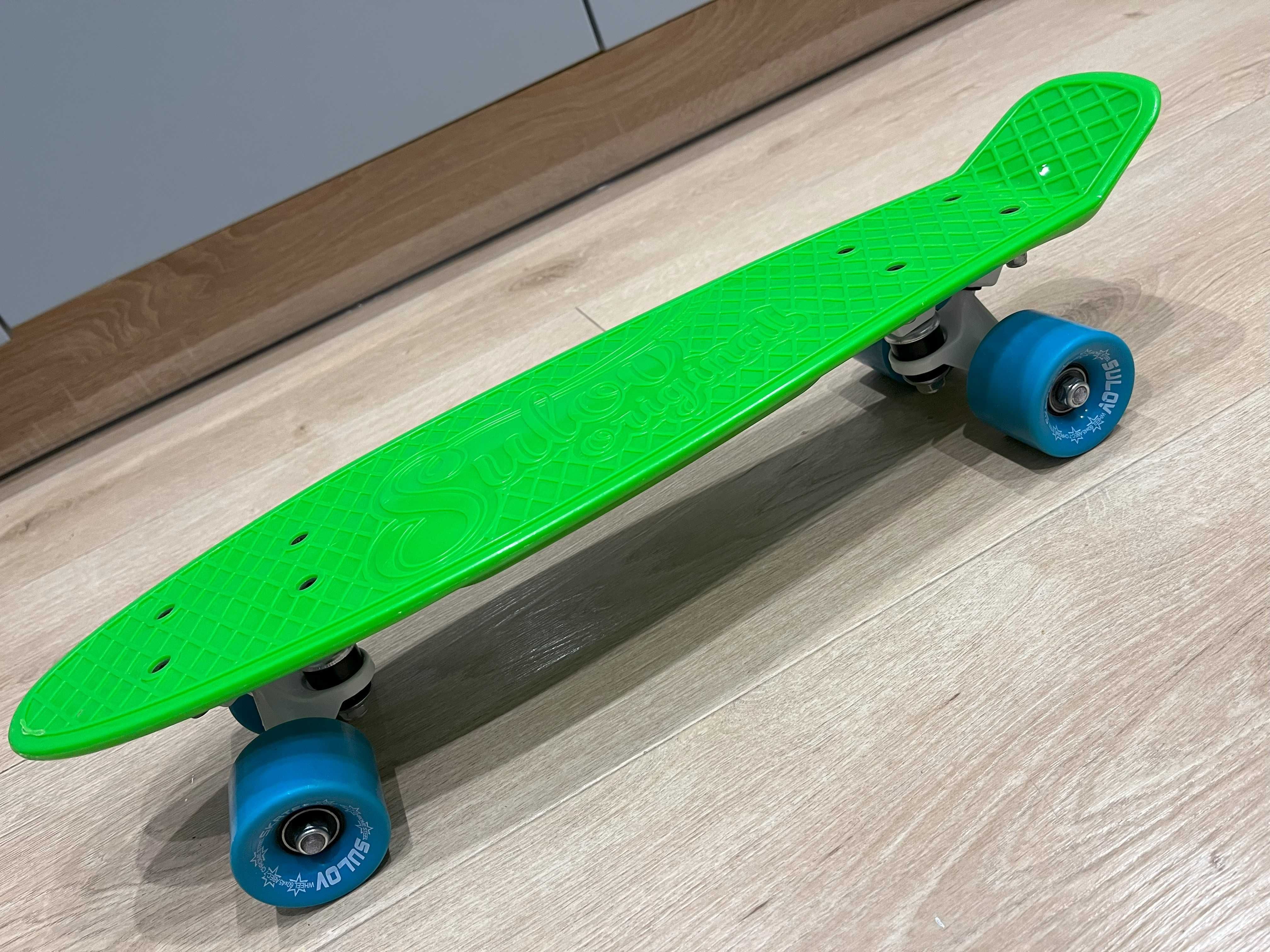 Deskorolka Sulov Penny Board 22" Neon Speedway Pb-Neon-01B zielona