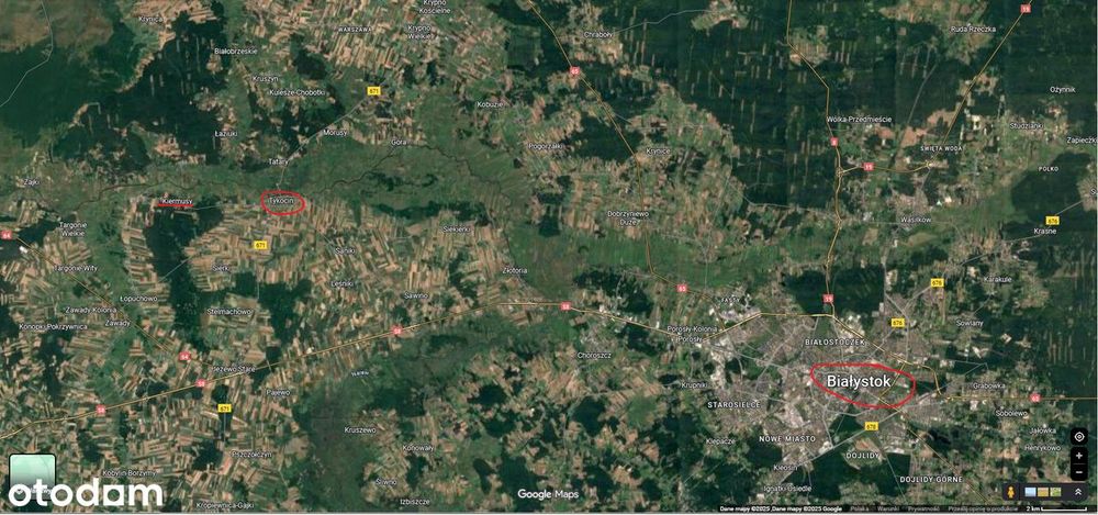 Tykocin Działka Inwestycyjna z WZ