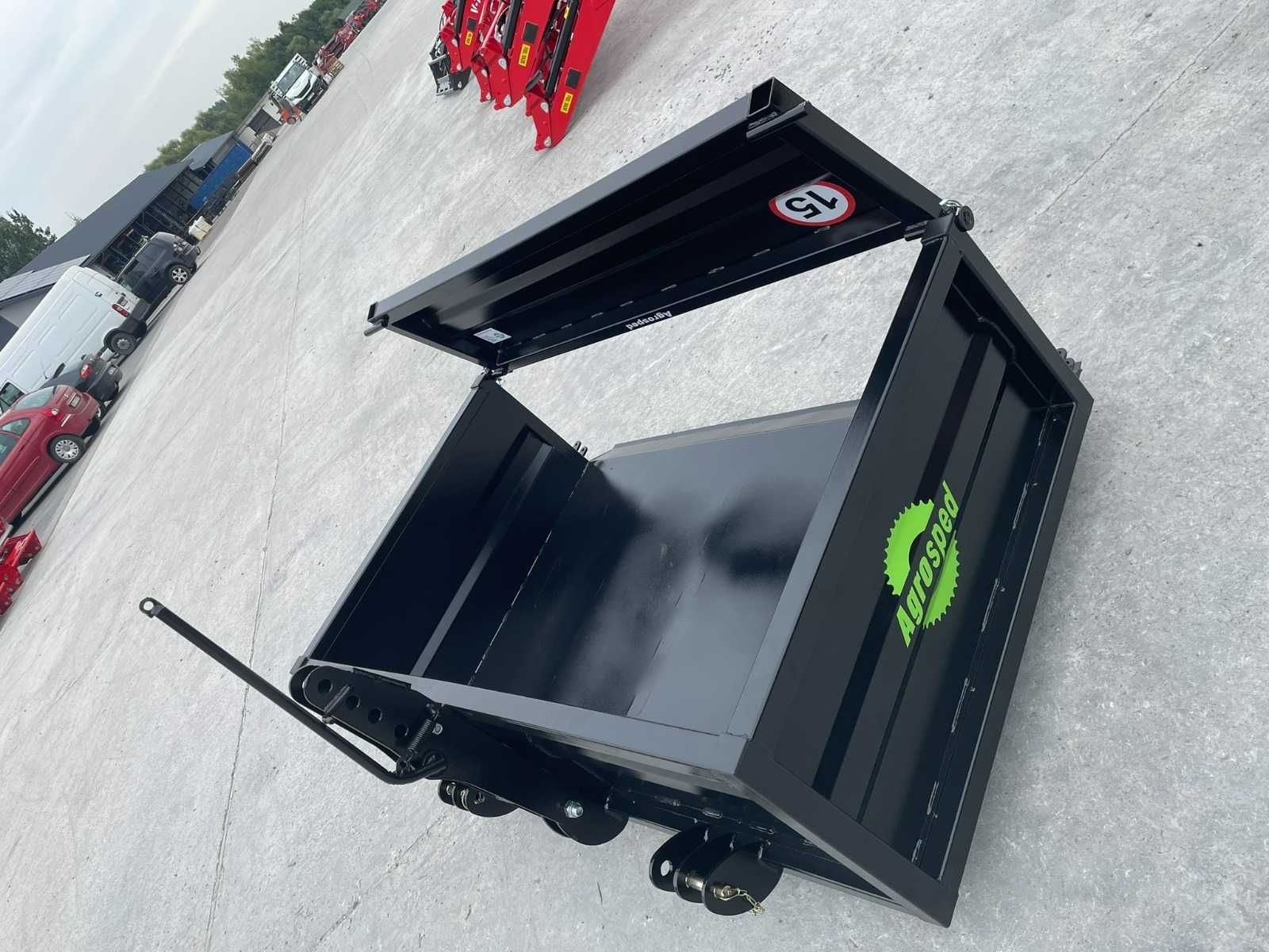 Skrzynia transportowa ładunkowa paczka do ciągnika 1.65m 1.85m 2.10 m