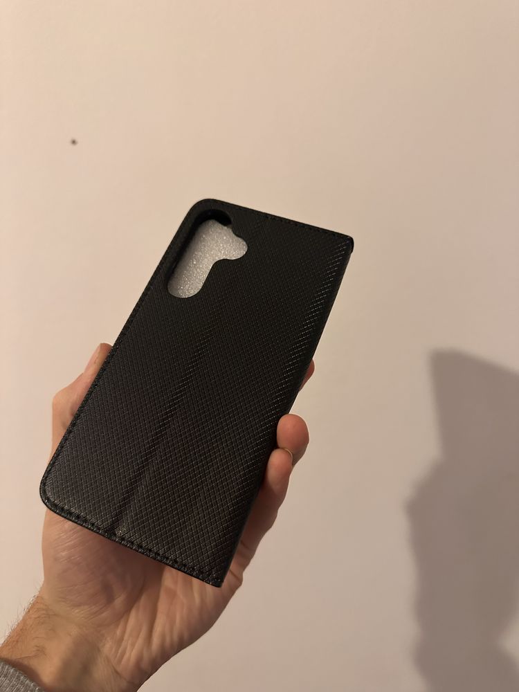 Etui otwierane do boku + SZKŁO hartowane do samsung s24 plus