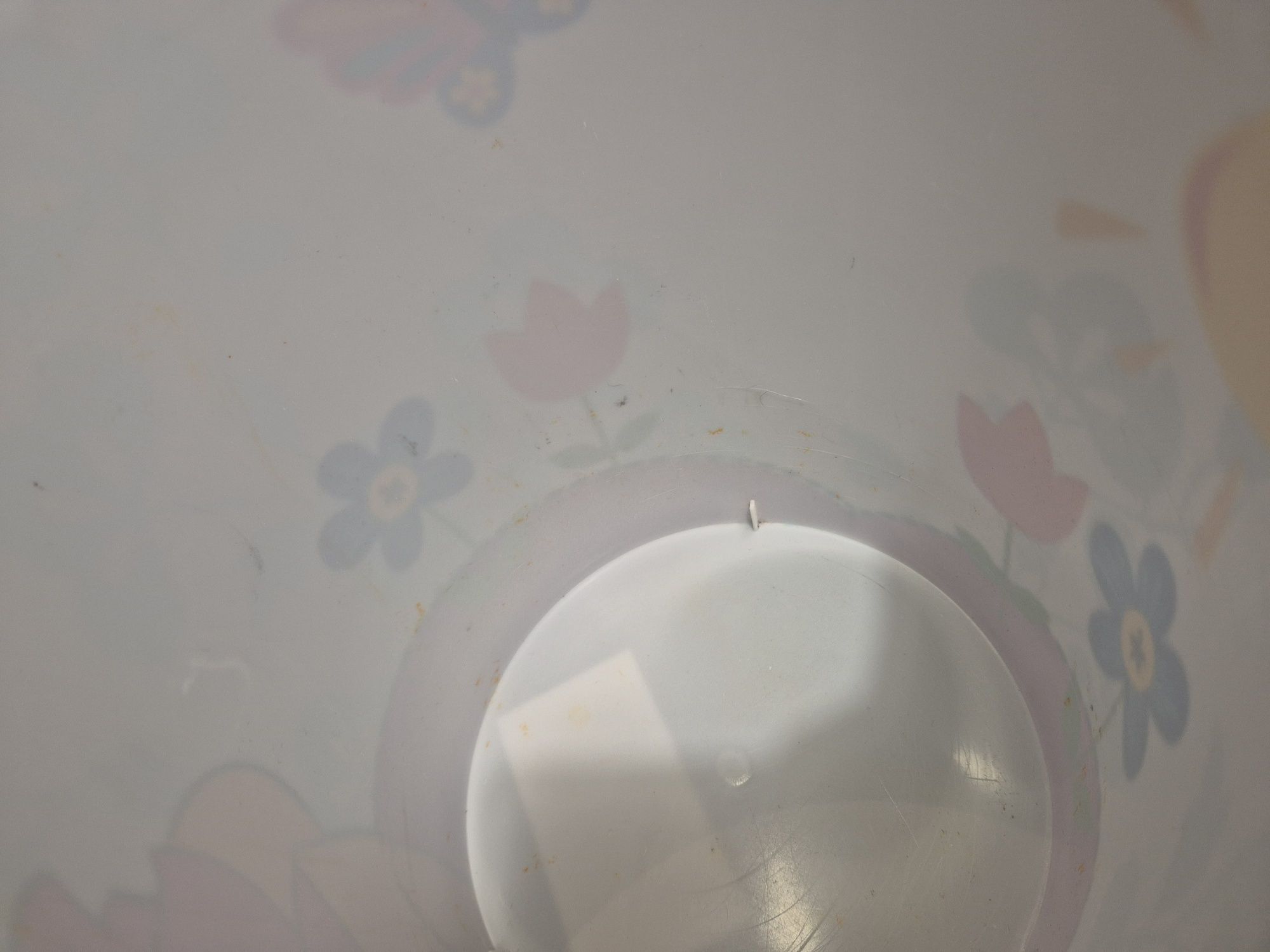 Plastikowy kosz na śmieci Kubuś Puchatek