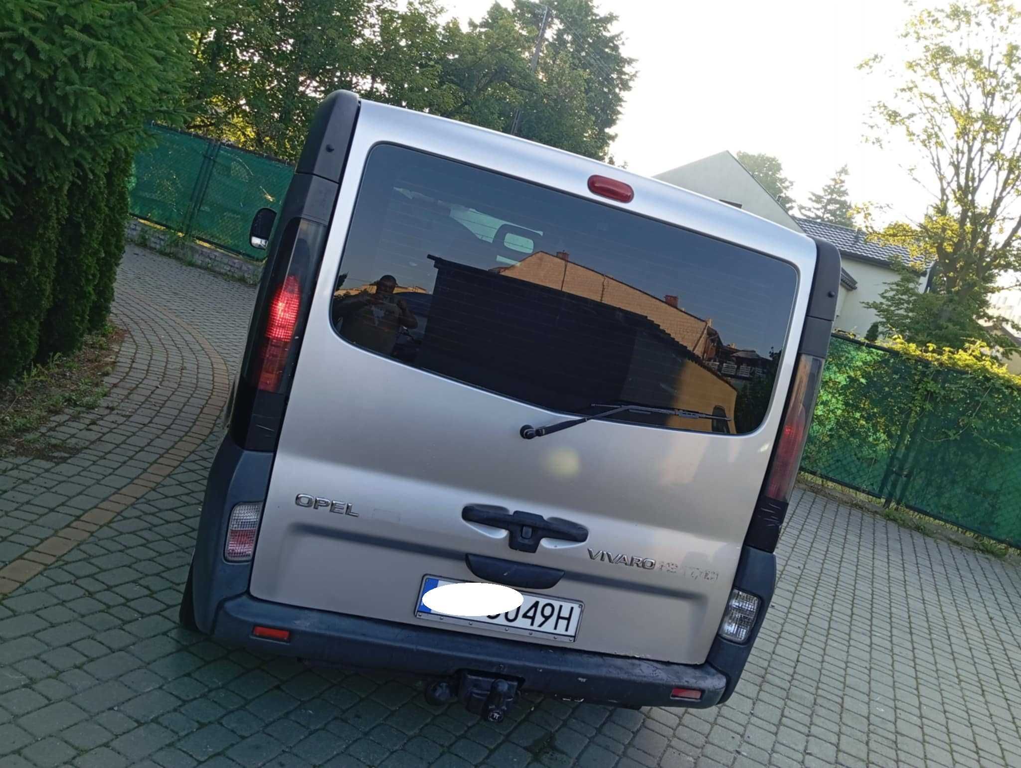 Ładne/Vivaro/Long/1.9/Diesel/8-Osób/Klima/Hak/Sprawne/Zarejestr/