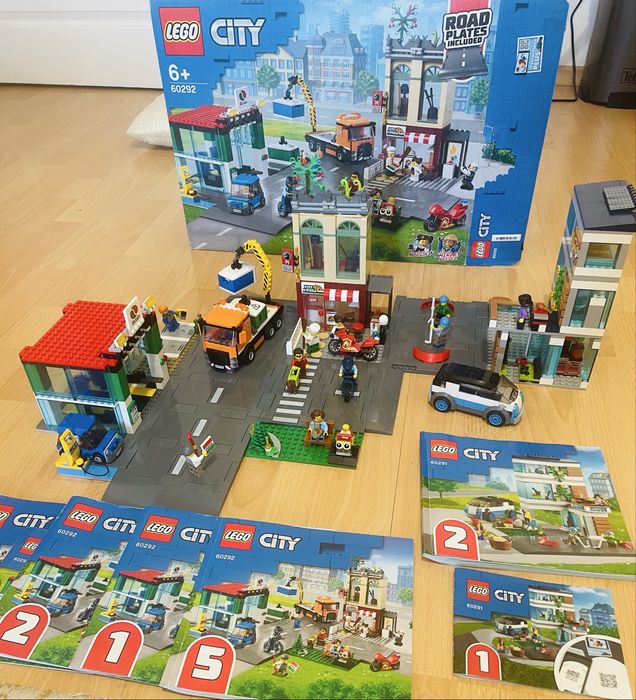 Lego City 60291 и 60292 оригинал