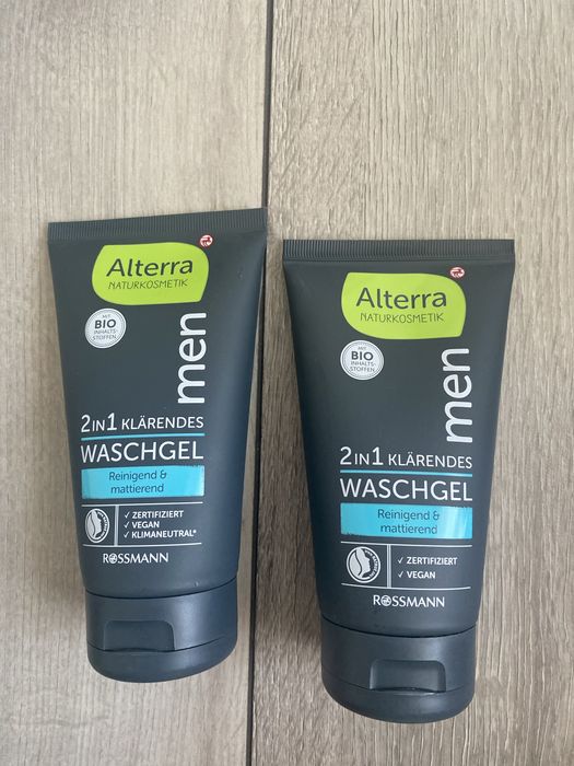 Altera zel do mycia twarzy dla meczyzn nowe 2 sszt