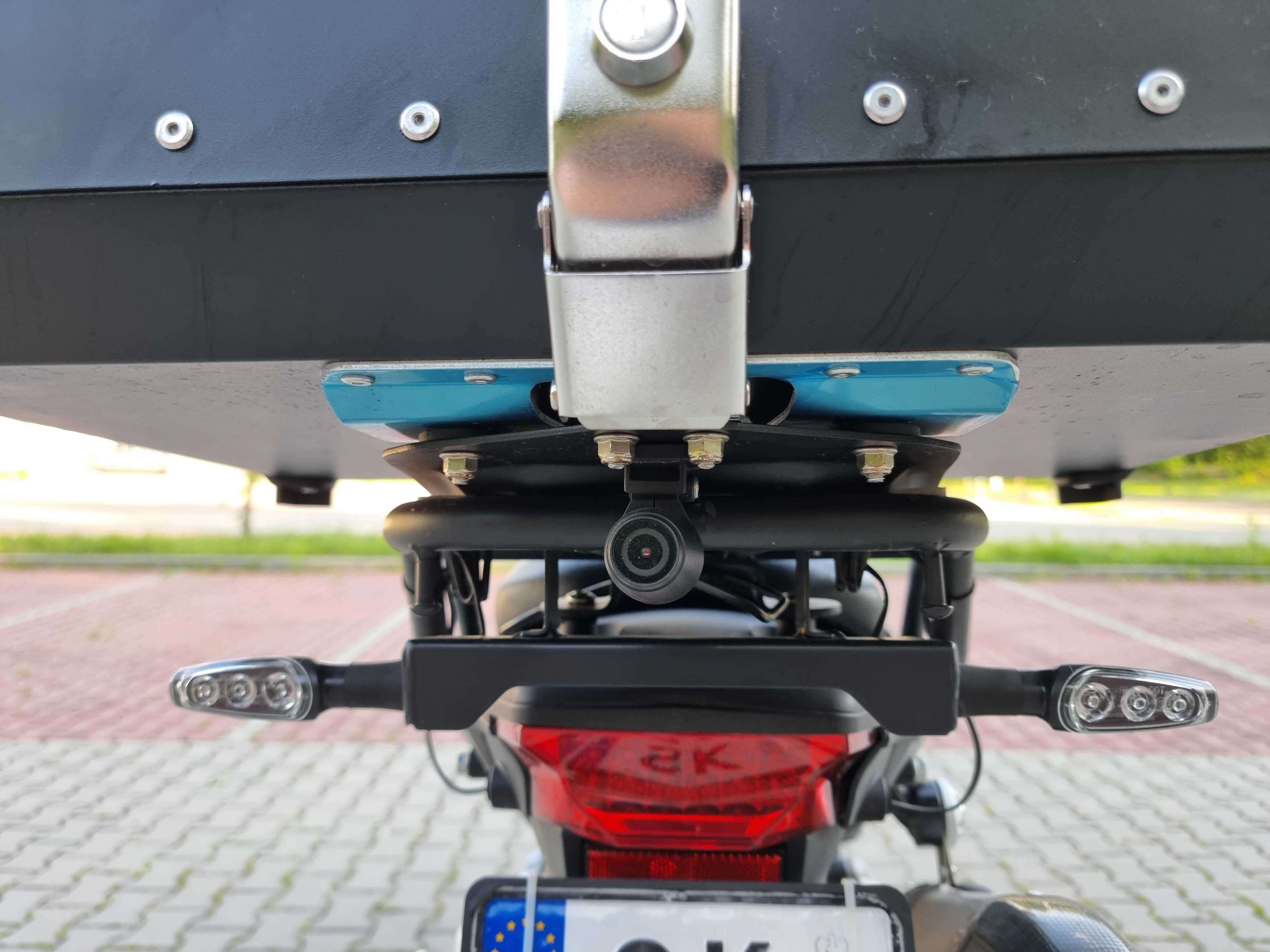 Benelli TRK 502X, wyświetlacz TFT, wideorejestrator przód-tył