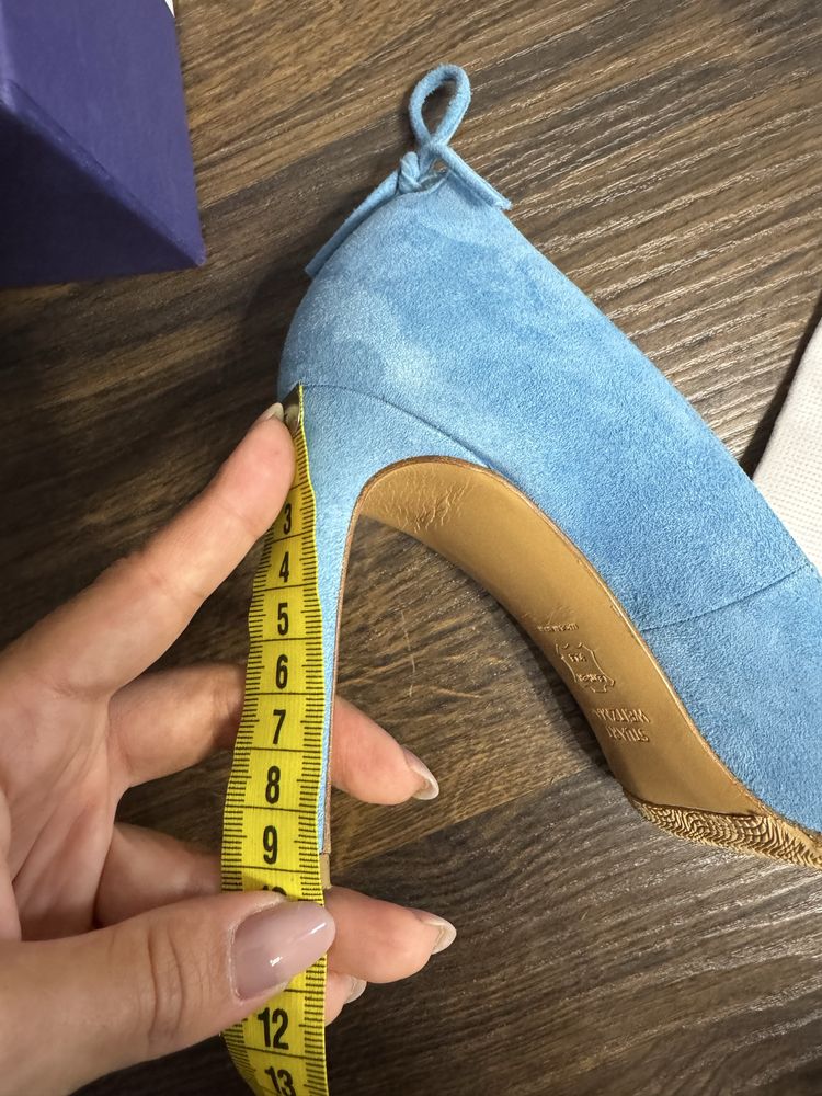 Туфлі замшеві оригінал люксового бренду Stuart Weitzman 36,5 розмір