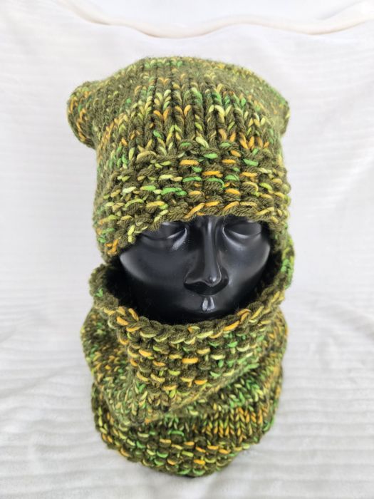 Czapka I komin handmade