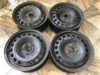 Felgi Stalowe R15 5x100 57,1 ET 40 Vw Polo VI Passat Golf IV 200601027-Komplet- Gwarancja Wysyłka Montaż