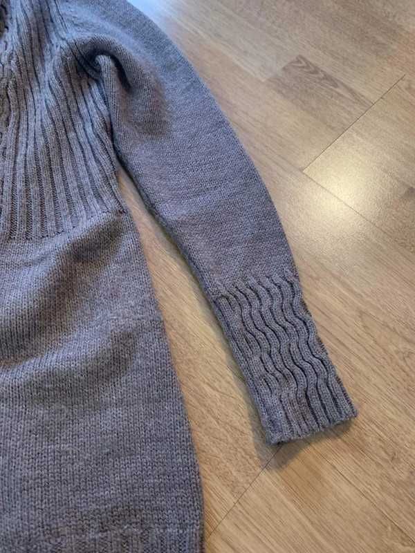 Beżowy kardigan sweter sweterek Orsay rozmiar S