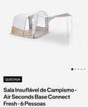 Tenda sala campismo