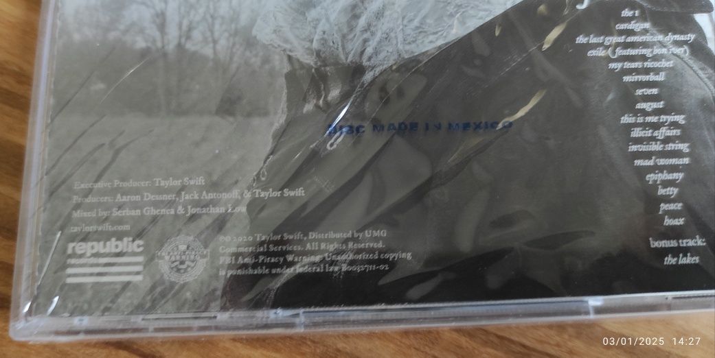 Taylor Swift - Folklore - Deluxe Edition CD