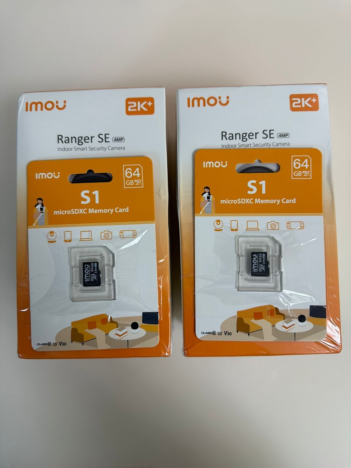 Imou Ranger SE 4 mp + КАРТА памяти 64 Гб камера видеонаблюдения