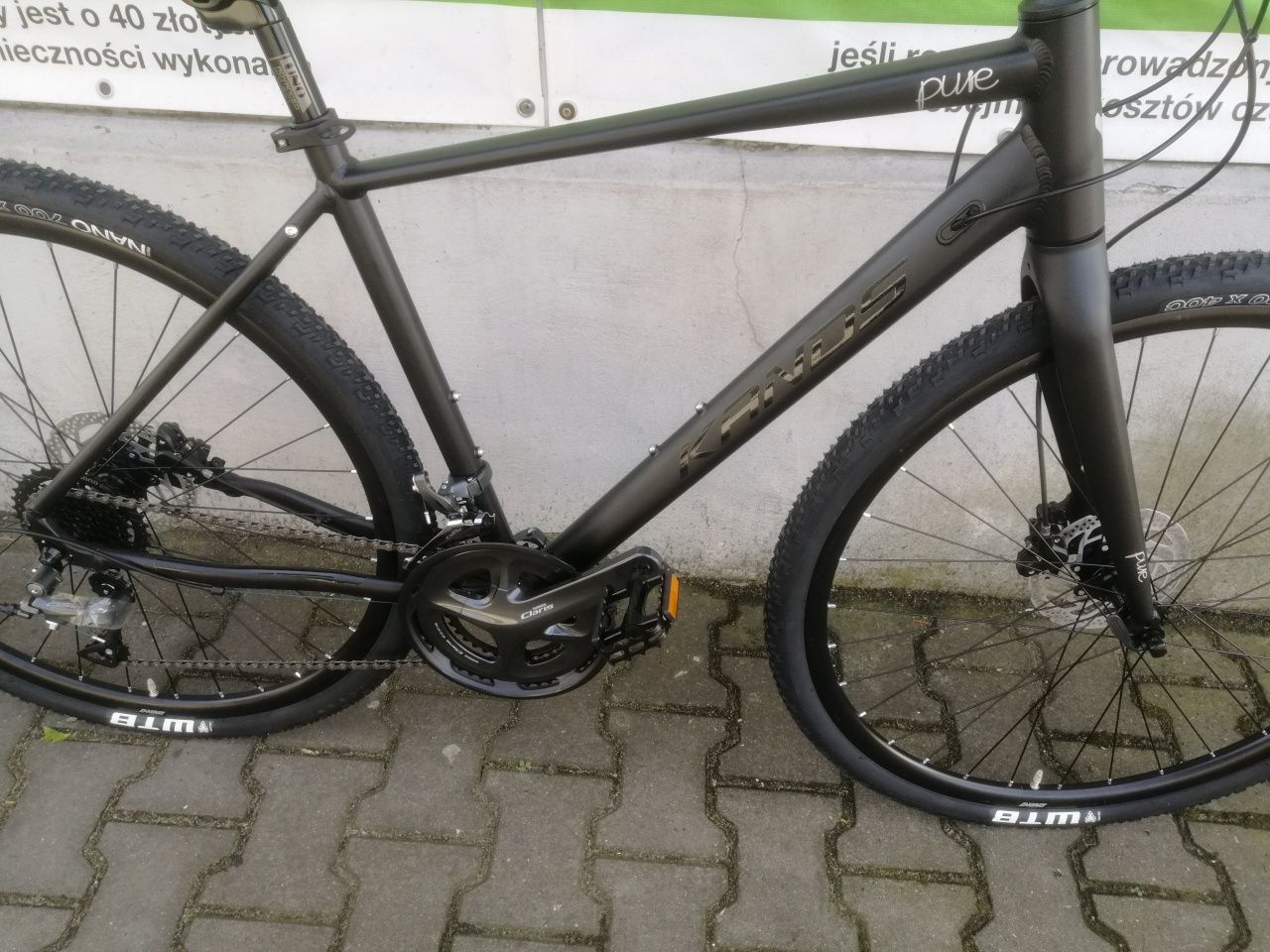 Kands pure 2.0 claris /shimano claris /opony wtb hydrauliczne hamulce