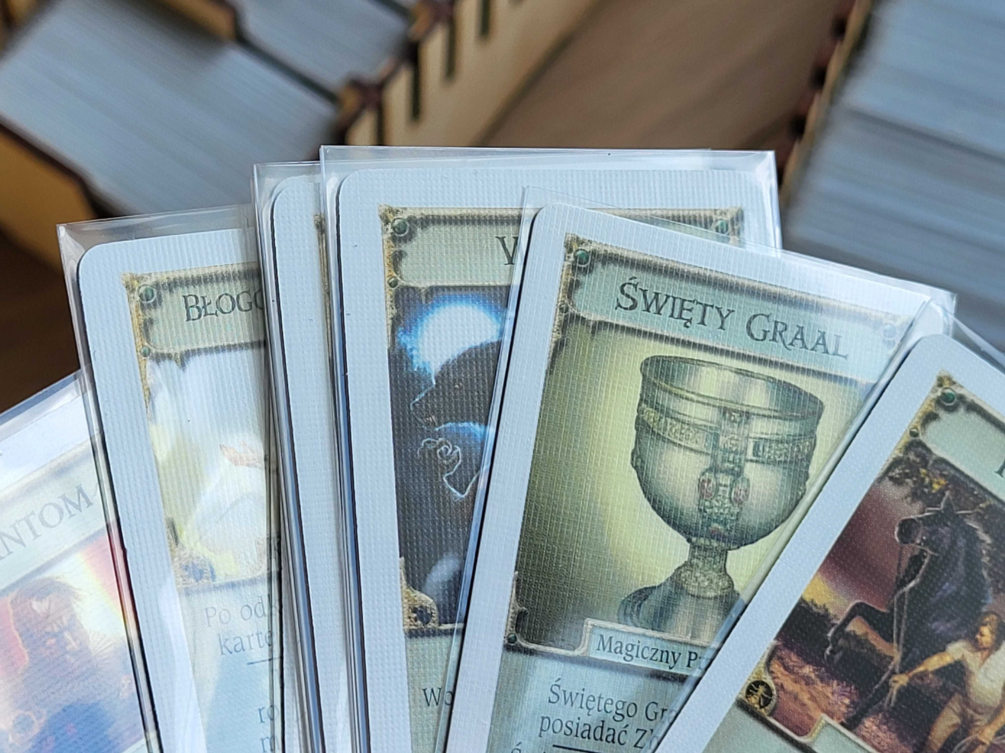 Talisman Magia i Miecz, Miasto, Wilkołak, Pani Jeziora - pom. figurki