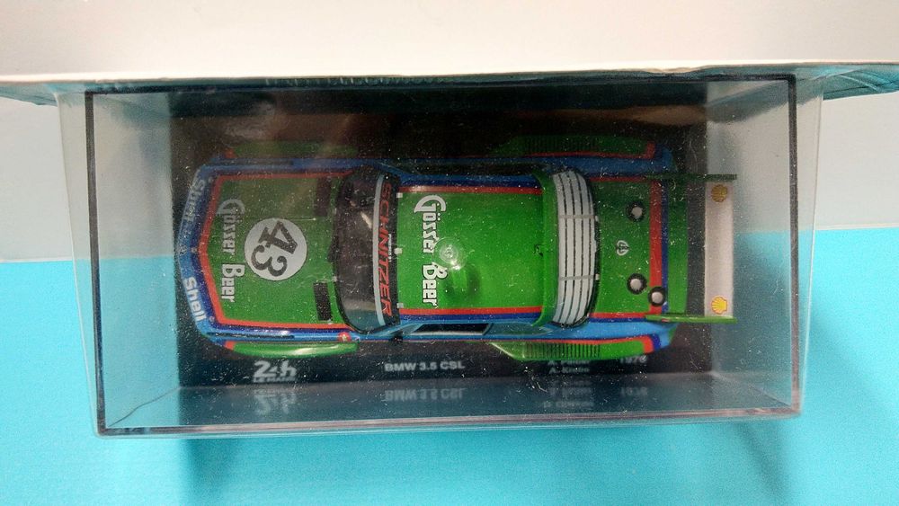BMW 3.5 CSL #43: 24h Le Mans 1976 - Miniatura IXO Collections esc 1/43