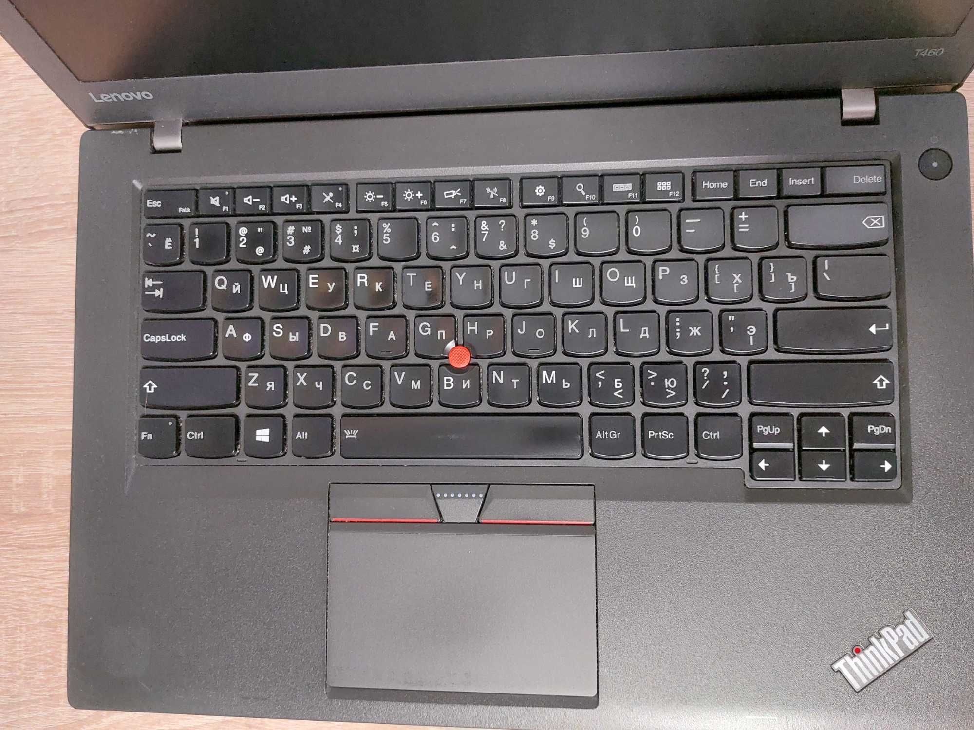 Lenovo T460 i5-6300U 2.9Gh DDR3 8Gb SSD 256Gb 3часа