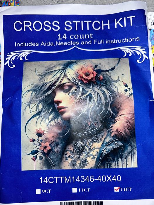 Zestaw do wyszywania haft krzyżykowy