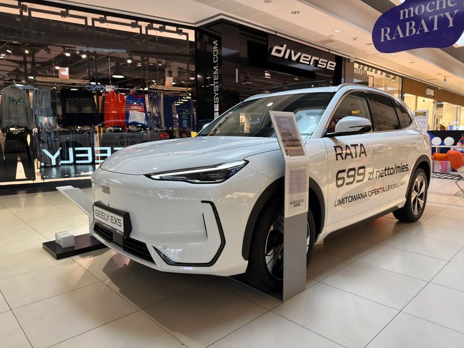 Geely EX5 Dostępny od ręki |  Wersja MAX | 3 lata serwisu za 1zł