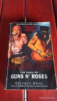 Książka biografia Guns n Roses GnR Watch You Bleed