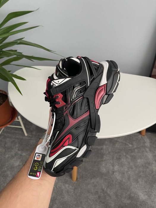 Кросівки 36-45 Balenciaga Track 2 Sneaker Black Red