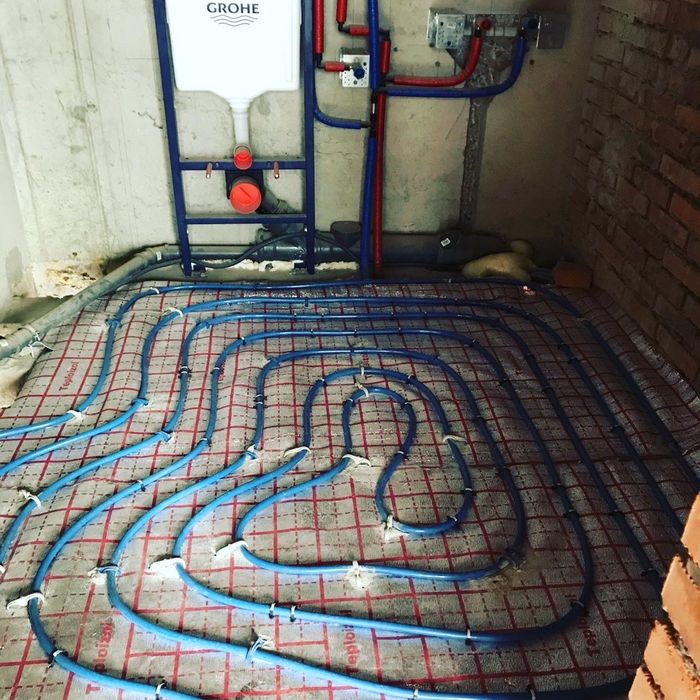 Монтаж труб Uponor,Rehau,Tece