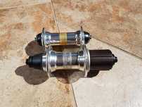 piasty Shimano DEORE XT, HB-M738, 36h, FH-M737 32h, stan SUPER